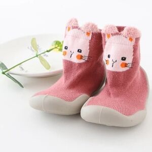 Tiny Explorings Toddler Shoes, Bunny Pink - Size 18-24m, NWT